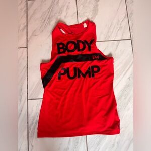 Red Body Pump Tank Top